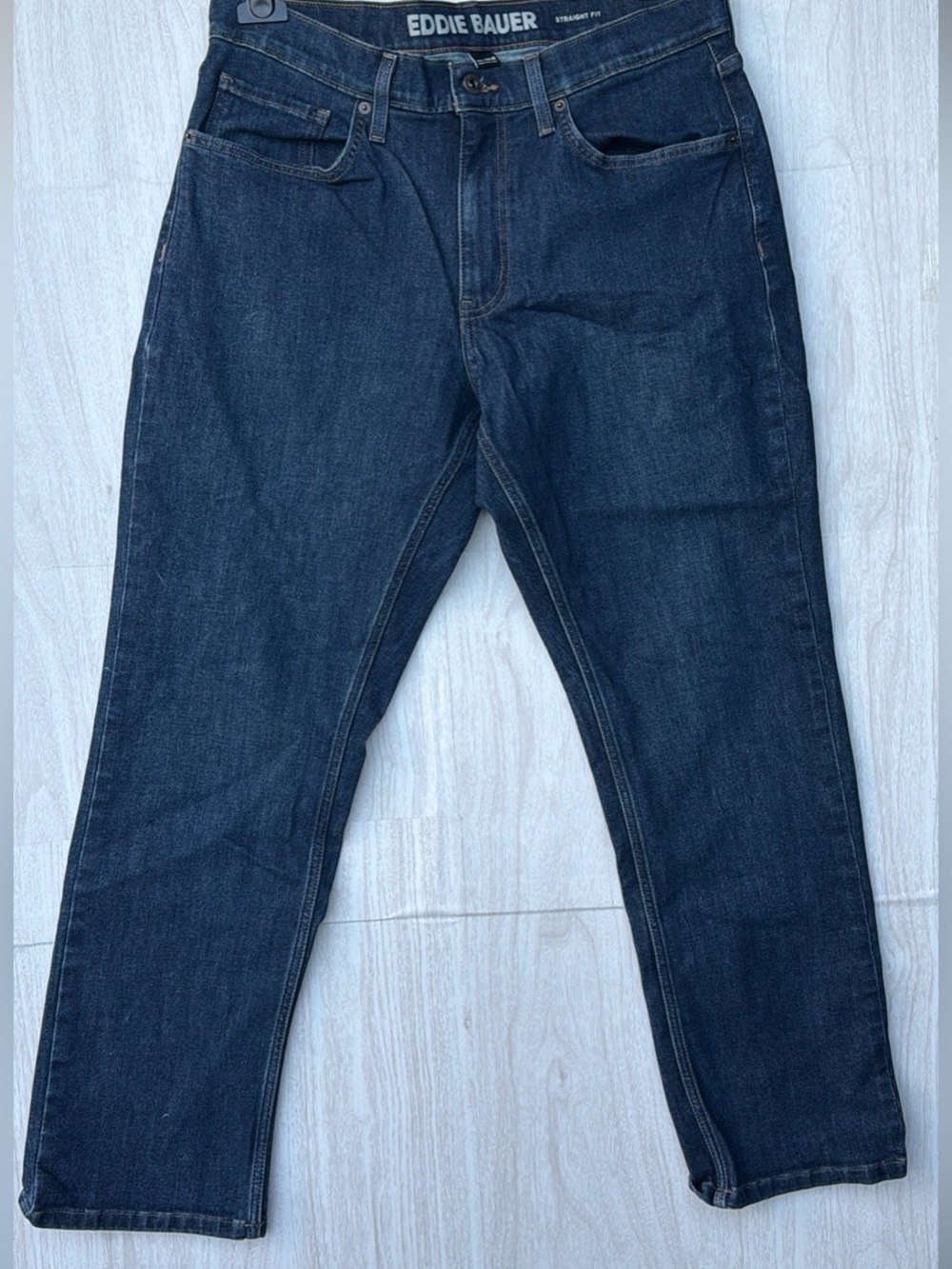 Eddie Bauer Men’s Indigo Straight Jeans